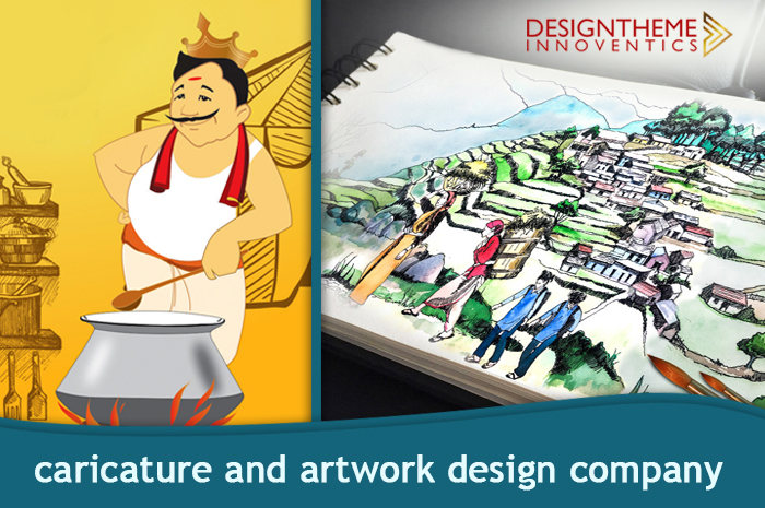 caricature and artwork design company Bangalore